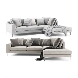 West Elm Harper With Ottoman